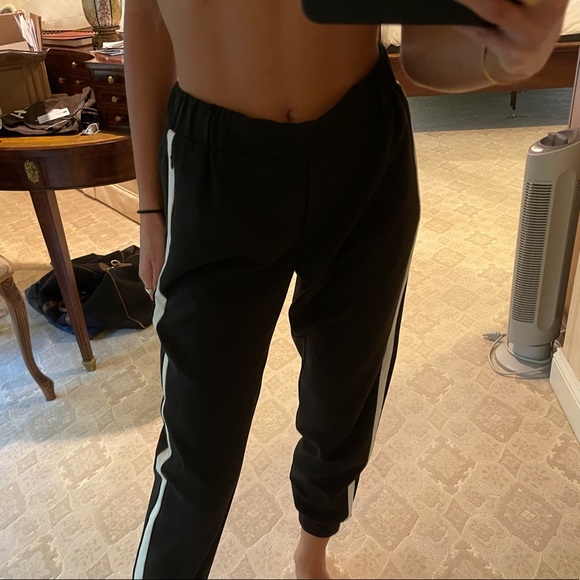 Black & White Joggers - Picture 1 of 3
